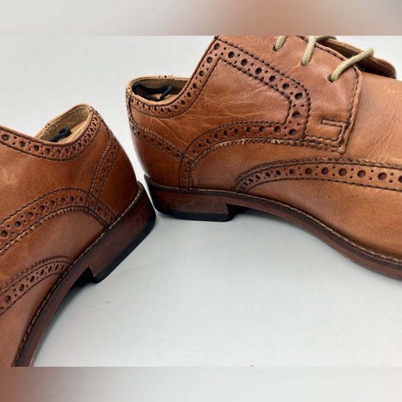 COLE HAAN Nike Air Giraldo wingtip oxfords leather dress shoes Size 11 - Picture 10 of 16